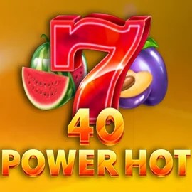 40 Power Hot slot visual from Amusnet Interactive available on shinyjoker.co