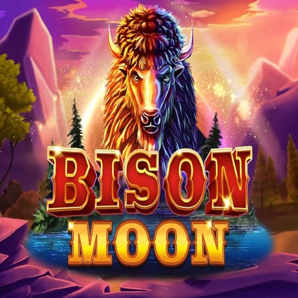 Bison Moon logo by Northern Lights Gaming Shiny Joker Casino