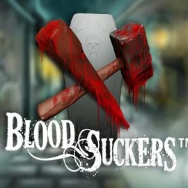 Blood Suckers slot logo by NetEnt at Shiny Joker CasinoBlood Suckers