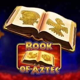 Official Slots logo: Book of Aztec by Amatic Industries at Shiny Joker Casino