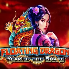 Floating Dragon Year of the Snake game by Pragmatic Play – logo hosted on Shiny Joker Casino