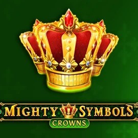 Mighty Symbols Crowns casino game by Wazdan – featured logo at Shiny Joker Casino
