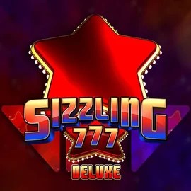 Sizzling 777 Deluxe by Wazdan, showcased at shinyjoker.co – game logo