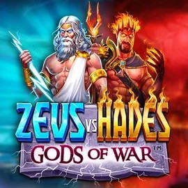 Zeus vs Hades: Gods of War online game logo by Pragmatic Play on shinyjoker.co